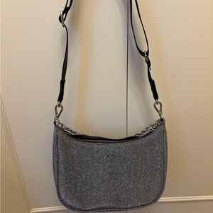 Lululemon Silver Crossbody and Clutch